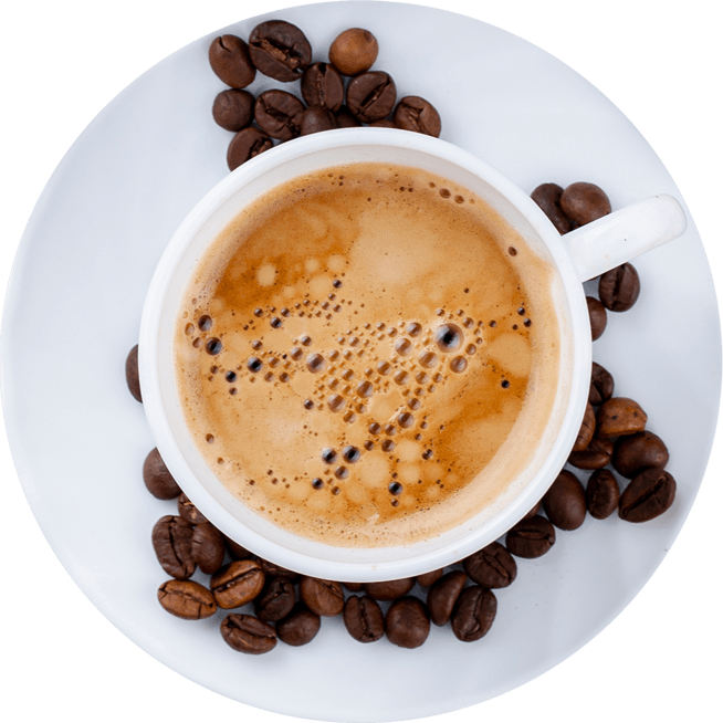 Americano with beans